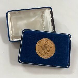 1984 Los Angeles Olympics Volunteer Bronze Medal in Case XXIII Olympiad